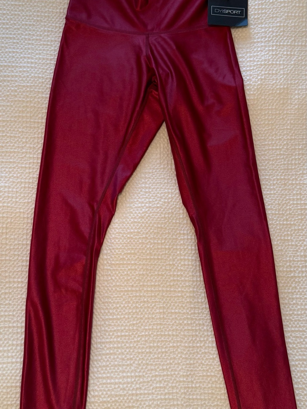 DYI | Women's Leggings in Deep Berry Red | Size = Small
